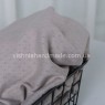 Отрез серого ажурного трикотажа, 25*45 см